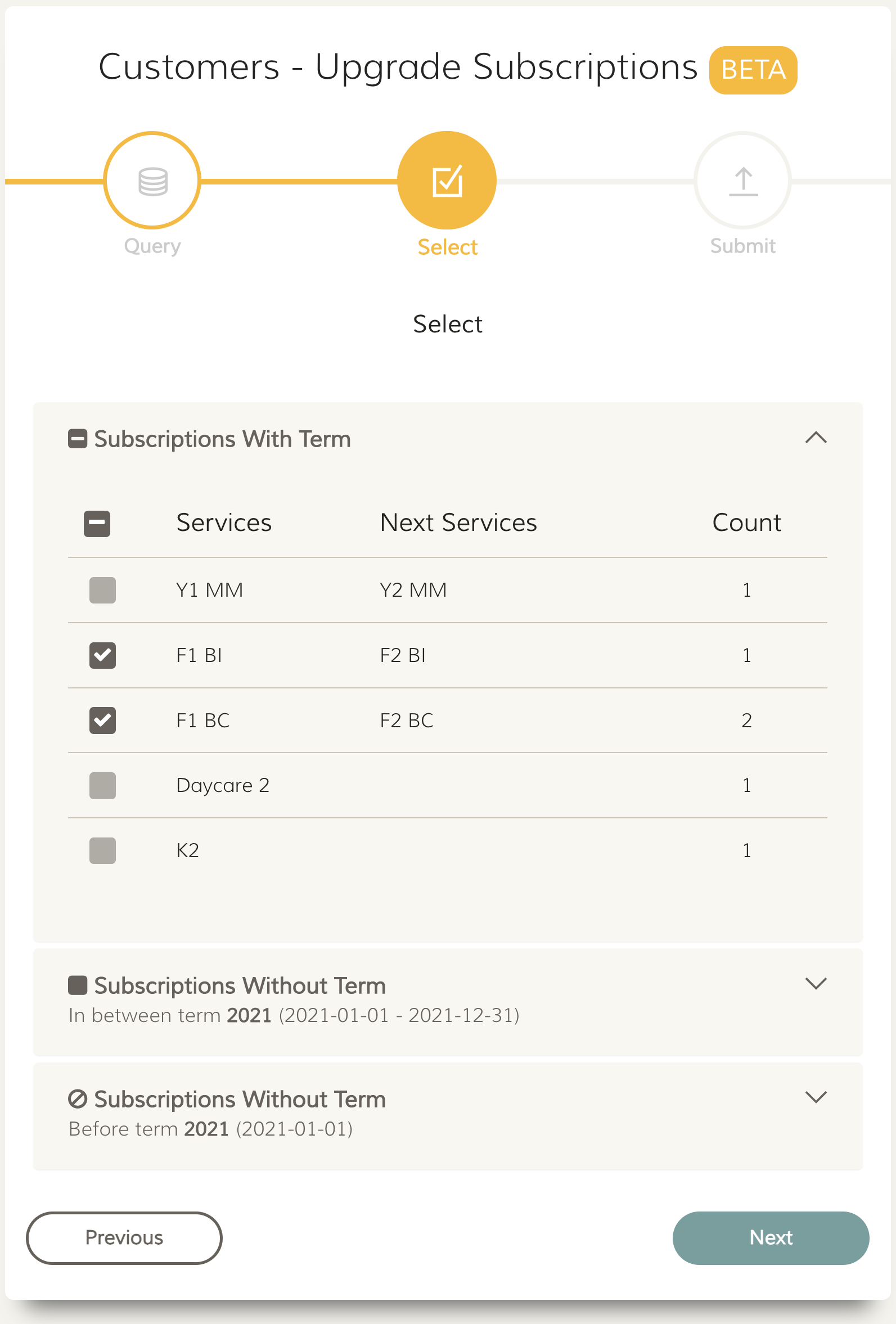 Upgrade Subscriptions - FeePlus Help Centre