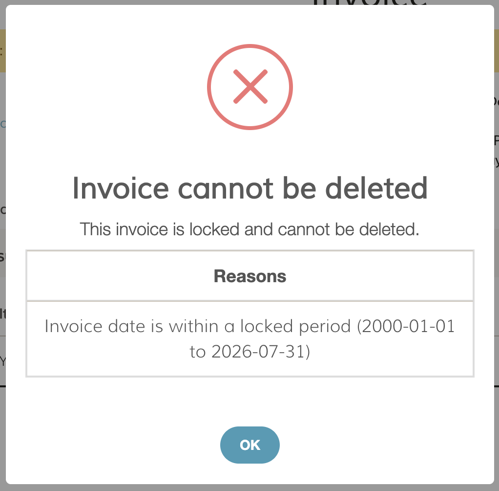 FeePlus Lock Modal - Disallow Override